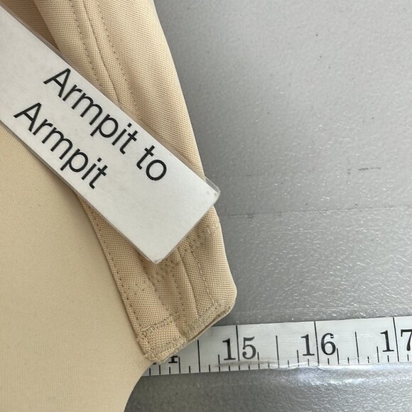 Maidenform Bodysuit Shapewear NWT Tan Firm Control All Over Solutions Size 40C - Picture 13 of 17